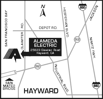 Directions to Hayward Location